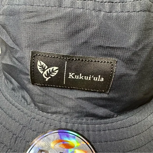 NWT Pukka Original Shademaker II Kukui’ula Patch Golf Hat Navy Men’s S/M - Picture 6 of 11